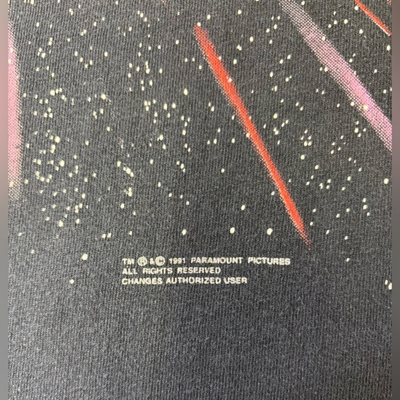 Star Trek 1991 Vintage The Undiscovered Country T-Shirt Single Stitch Size Large - Picture 11 of 11